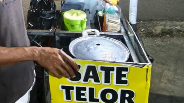 Foto Sate Telur Mie Khas Bunulrejo Malang oleh Mas Holiez
